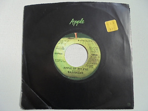 Appleシングルレコード BADFINGER『 APPLE OF MY EYE 』US盤 Apple 1864 美品