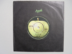 Appleシングルレコード YOKO ONO『 RUN, RUN, RUN 』 UK盤シングル Apple 48 美品