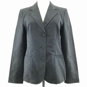  Italy made * Max &ko-* tailored jacket [M/ black ] front 3. button /MAX&Co*BA804