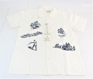 OLD CROW オールドクロウ MEMORIES OF RACE-S/S SHIRTS OC-20-SS-11 SIZE:S □UF3249