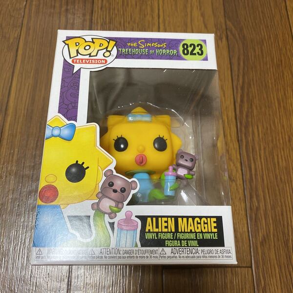 The Simpsons シンプソンズ Funko pop ファンコ ポップ フィギュア アメコミ ハロウィン ハロウィーン 限定 マギー Alien Maggie