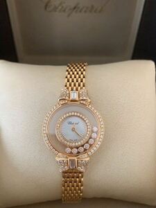 New model！【 Chopard Happy Diamonds 】ショパール ハッピーダイヤモンド リボン ブレスウォッチ 新型 高貴な輝きを貴女のお手元に是非。