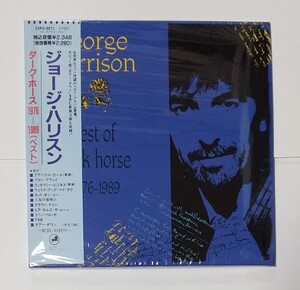 CD輸入盤リプロ盤 紙ジャケ Best of Dark Horse 1976-1989 George Harrison