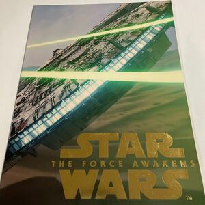 【中古】スターウォーズ/フォースの覚醒 STAR WARS THE FORCE AWAKENS パンフレット