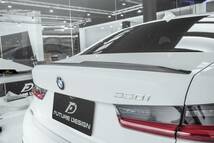 【FUTURE DESIGN 正規品】BMW 3シリーズ G20 セダン トランク G80 M3ルック リアスポイラー 本物DryCarbon ドライカーボン カスタム エアロ_画像1