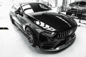 [FUTURE DESIGN regular goods ]BENZ Mercedes * Benz CLS-Class W257 C257 front lip spoiler genuine article DryCarbon dry carbon AMG