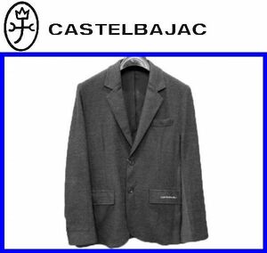 秋冬★46(M)★\42900〓CASTELBAJACカステルバジャック〓切替ニットアンコンジャケット99