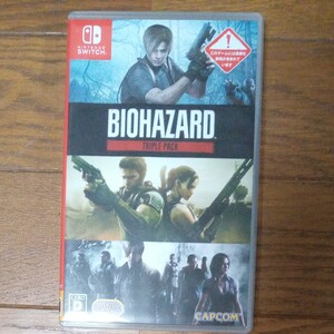 【Switch】 バイオハザード トリプルパック 4のみ