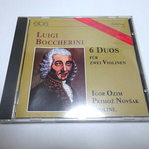 即決 輸入盤/Ebs「Boccherini: 6 Duos fur zwei Violinen」Igor Ozim / primoz novak