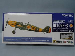 技MIX WW105　1/144 メッサーシュミット　Bf109E-3　ルーマニア空軍第7戦闘航空群　（ティベリウ・ヴィンガ予備伍長乗機）