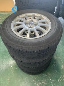 Y590 185/70R14 ブリヂストン bridgestone 2014年 PCD100 4H 5.5J 4本セット