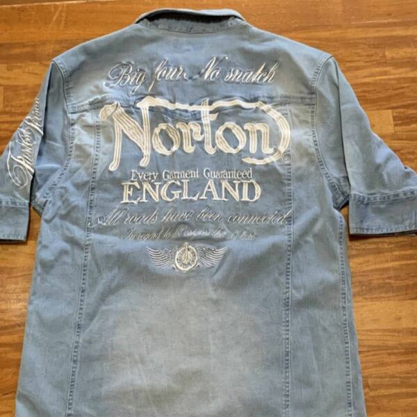 Norton インディゴシャツ　8