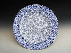  blue and white ceramics Sakura writing sama plate * Royal Worcester 