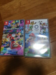 Nintendo Switch マリオ&ソニック AT 東京2020オリンピック と マリオカート8 デラックス