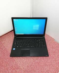 TOSHIBA dynabook B35/R 15.6インチ Celeron 3205U 1.5Ghz/4GB/500GB/マルチ win 10 office365導入済 無線LAN/HDMI/Bluetooth 領収書可