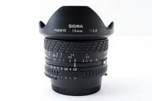 シグマ　ニコン　フィッシュアイ　マニュアル　 Sigma 15mm f/2.8 Fisheye Manual Focus Lens for Nikon Ai-s [美品] #854688_画像8