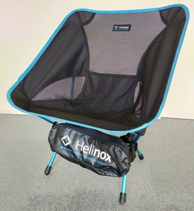 30周年記念♪ Helinox ヘリノックス チェアワン ブラック (中古)30Anniversary