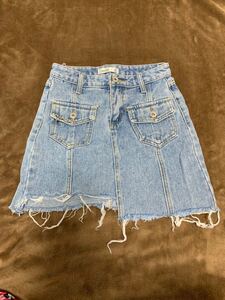 デニムスカート デニムミニスカート デニム