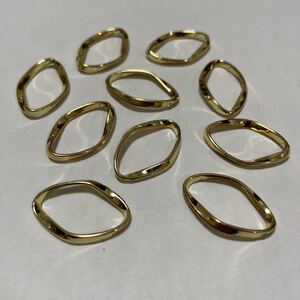 メタルパーツ アクセサリーパーツ ゴールドカラー