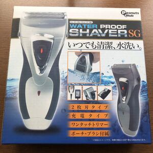 新品シェーバー ポーチブラシ付き 電気シェーバー メンズシェーバー