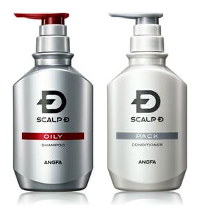 アンファー スカルプD/スカルプシャンプー(オイリー)&パックコンディショナー