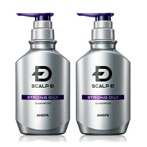アンファー スカルプD/スカルプシャンプー(ストロングオイリー) 2本セット