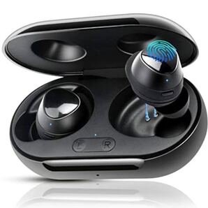 ワイヤレスイヤホン スポーツイヤホン 左右分離型 マイク内蔵 Bluetoothイヤホン 充電ケース
