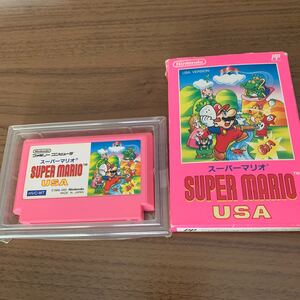 スーパーマリオUSA SUPER MARIO ファミコン