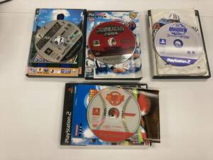 21-PS2-681　ジャンク　プレイステーション2　スポーツセット　パワプロ　マッデン　プロ野球スピリッツ　動作品