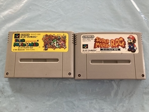 21-SFC-207 スーパーファミコン スーパーマリオワールド マリオRPG セット 動作品 SFC スーファミ ☆セーブOK!☆