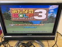 21-PS2-623　プレイステーション2　みんなのゴルフ3，4 ゴルフルGOLF ゴルフパラダイス 4本セット 動作品　PS2　プレステ2_画像4