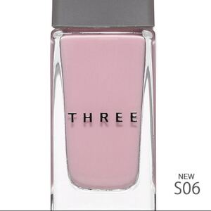 【新品未使用】THREE スリー ネイルポリッシュ S06 限定色