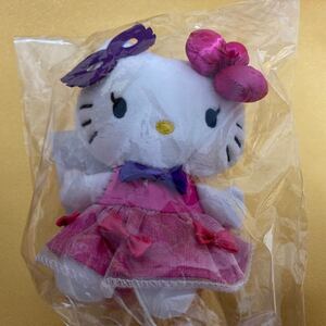Happyくじ サンリオ ハロウィン 】ハローキティ ぬいぐるみチャーム ミニクリアポーチ