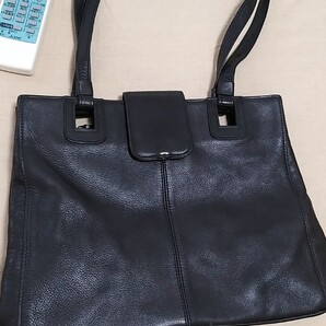 美品 本革全体柔らかい子牛革 男女兼用カバン 日本製