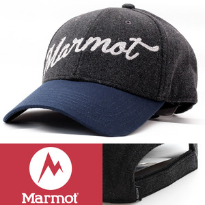 ローキャップ 帽子 メンズ マーモット Marmot Wool Cap ウール混 グレー AFS_889169502002 USA ブランド アウトドア