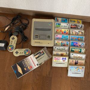 スーパーファミコン 本体、ソフトセット