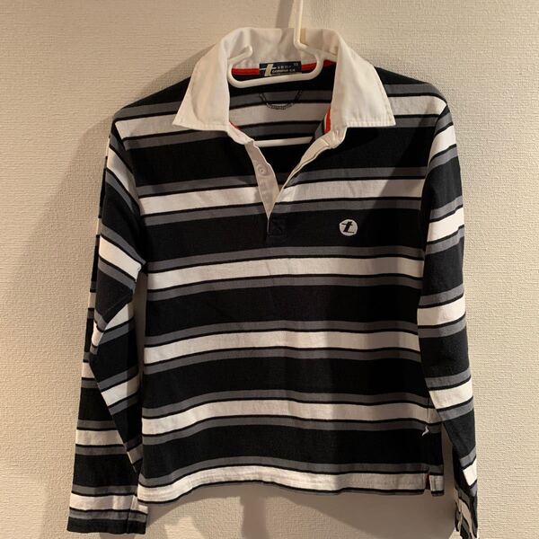 ボーダー ラガーシャツ tコムサ XS レディース
