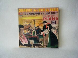 Georgette Plana-Chansons Des Rues De Paris CLVLX 404