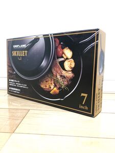 【新品未開封、送料込】UNIFLAME ユニフレーム スキレット7インチ 調理器具 フライパン No.661024