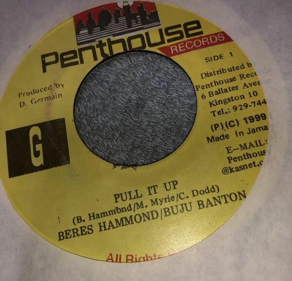 PULL IT UP - BUJU BANTON / Beres Hammond レゲエ　7インチ