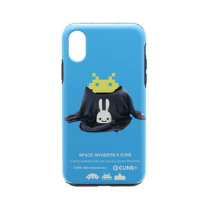 [ new goods unopened limited goods ] CUNE 25th COLLAB iPhone cover 25 anniversary commemoration iPhone case X/XS for Space in beige da-CRAB TAITO