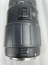 勇602 ジャンク品　カメラレンズ　SIGMA 70-300mm 1:4-5.6 DL MACRO_画像7