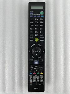 勇640 中古品　テレビリモコン　NEC『RXT9000-1313EC』