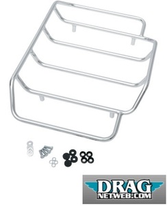 ツアラー 1980-2020 DRAG SPECIALTIES 1510-0163 ツアーパック 用 ラゲージラック Luggage Rack FLHT FLT ドラッグスペシャリティズ