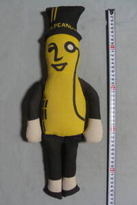 70’s ビンテージ MR.PEANUT ミスターピーナッツ 　縫いぐるみ　プランター社