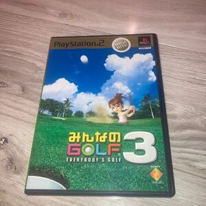 PS2 ソフト　みんなのゴルフ3