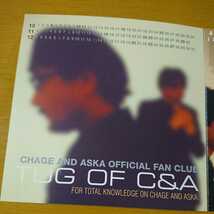 『CHAGE&ASKA OFFICIAL FAN CLUB TUG OF C&A CALENDAR 1998&NET OF C&A CDーROM』中古CDーROM チャゲ&飛鳥 ファンクラブ ASKA_画像5