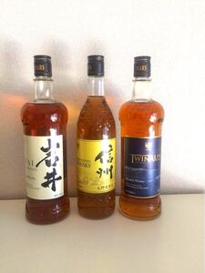 ウイスキー3本セット