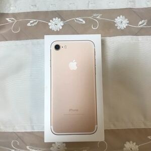 iPhone7 (32GB) ゴールド 空箱