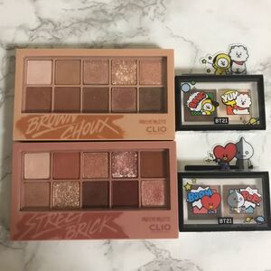 4つセット クリオプロアイパレット bt21アートインマルチアイシャドー